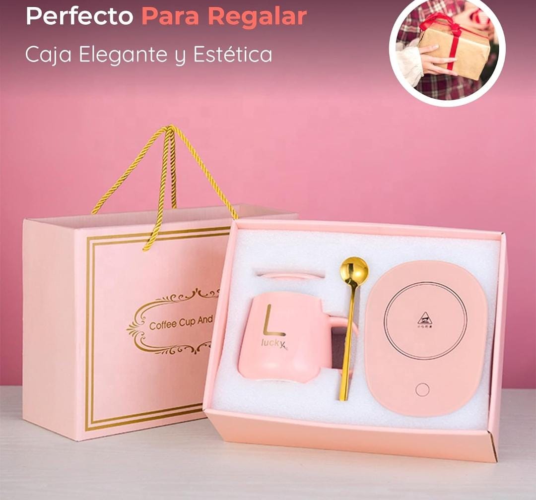 TAZA CALENTADORA ELEGANTE