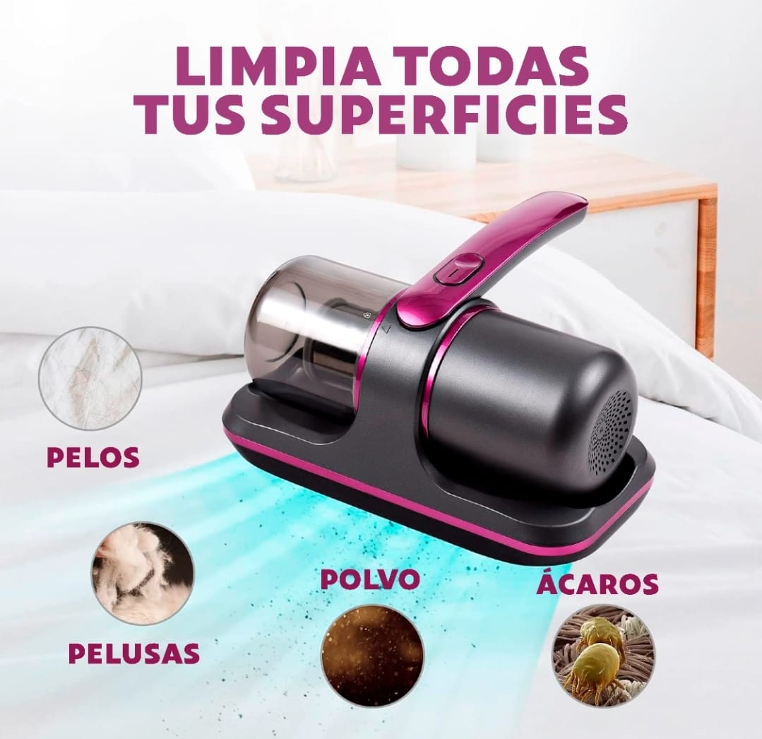 Aspirador Eliminador de ÁCAROS con SISTEMA UV