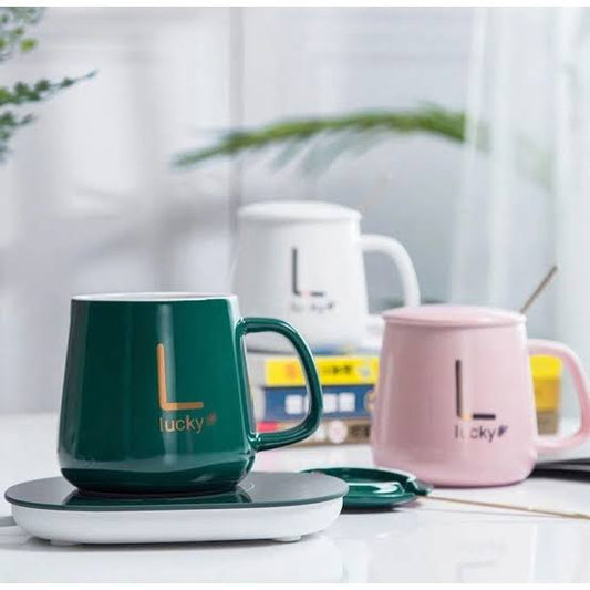 TAZA CALENTADORA ELEGANTE