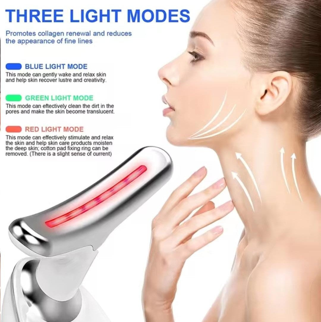 MASAJEADOR FACIAL LED